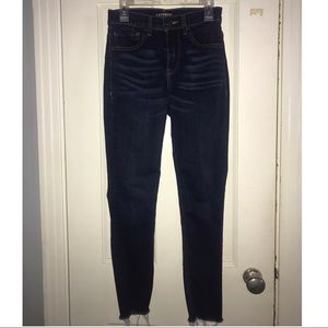 Express Super Soft Cropped Leggings- High rise